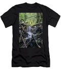1 Dam of Cut Gnawed Logs and Umbel Stems Built By Eurasian Nick Upton Natureplcom T-Shirt