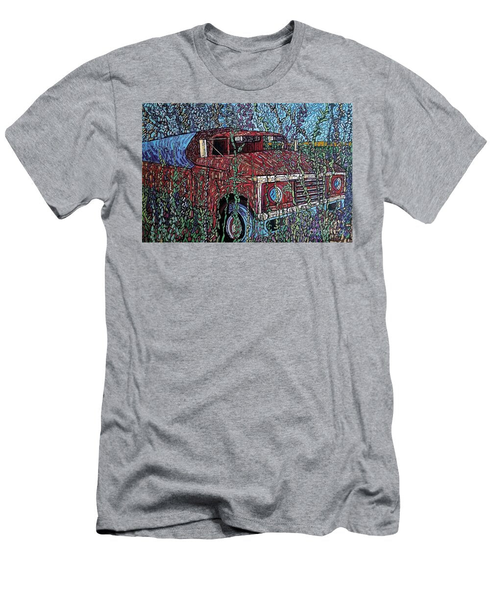 Abandoned Oil Truck Michael Graham T-Shirt