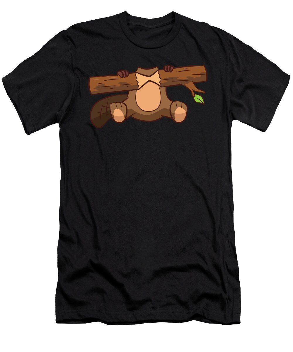 Beaver Costume Funny Beaver Eq Designs T-Shirt