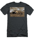 Black Footed Ferret Emerging From Prairie Dog Burrow Charlie Summers Natureplcom T-Shirt