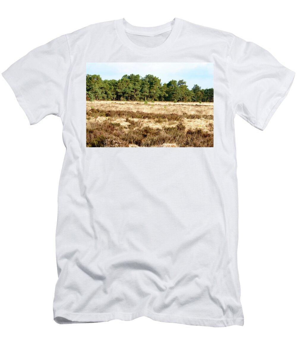 Brown and Golden Colored Grass Plants Johan Ferret T-Shirt