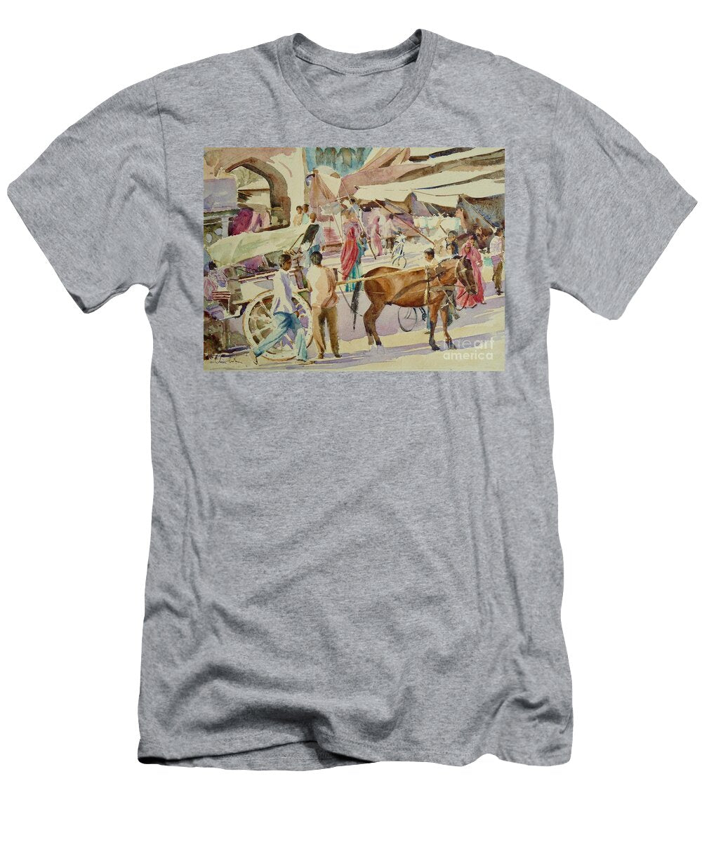 Clock Tower Market Jodhpur Clive Wilson T-Shirt