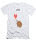 Cute Hedgehog Sending Hedgehugs Gift for Boyfriend Girlfriend Lovers Couple Pun Love Gag Funny Gift Ideas T-Shirt