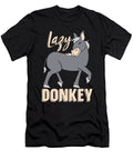 Donkey Lazy Donkey Loves Farmer Pet Animal Lover Tshirtconcepts Marvin Poppe T-Shirt