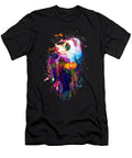 Ferret Face Graphics Hand Drawn Splash Art Ferret Pet Lover Dhbubble T-Shirt