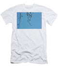 Fresh Branches on a Clear Blue Sky Background Johan Ferret T-Shirt