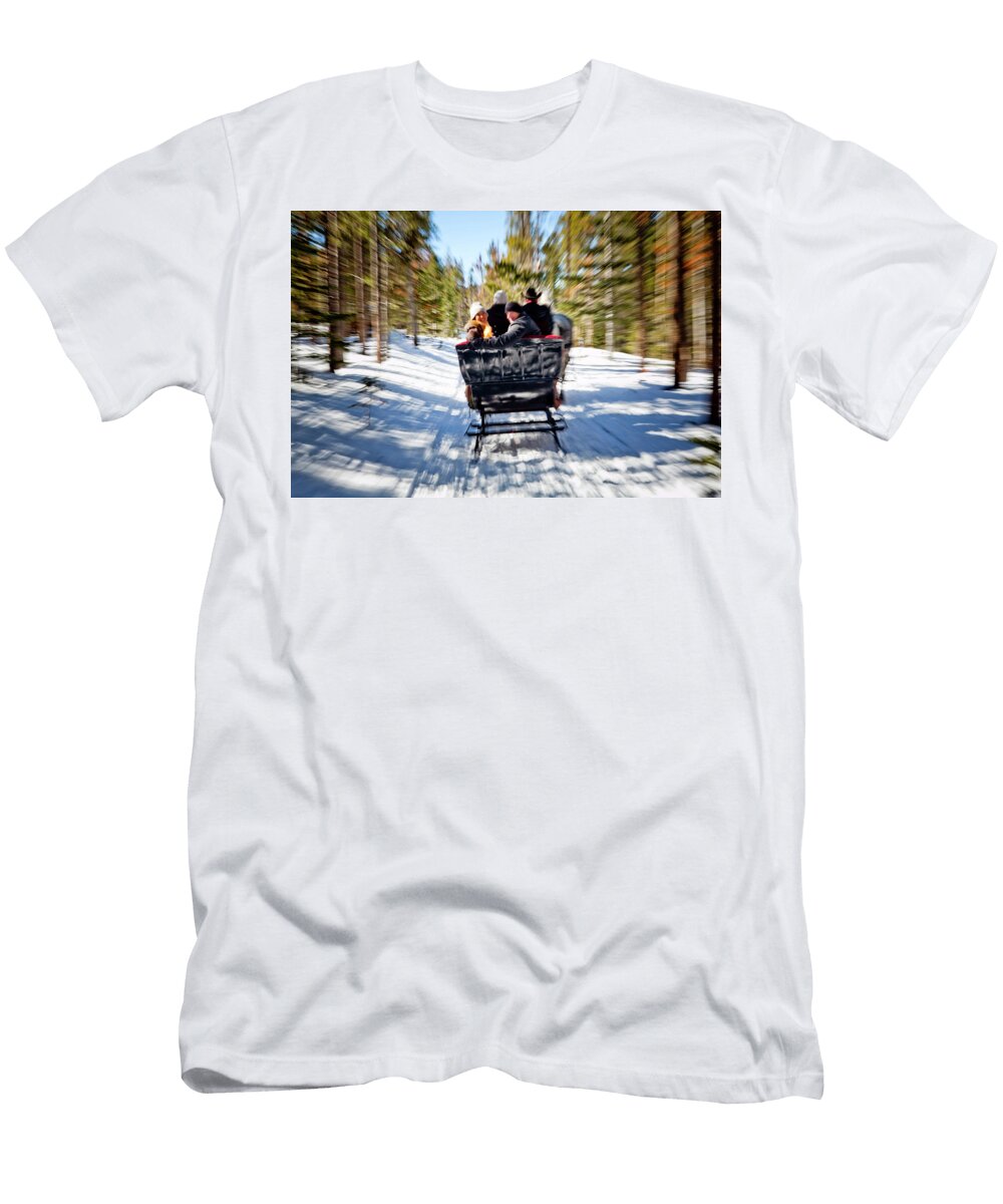 Friends Sit Under Blankets Steve Glass T-Shirt