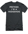 Funny Lazy Halloween Pretend Im a Hedgehog Women Men Mihaim Madda T-Shirt