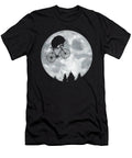 Hedgehog Riding Moon Bike Halloween Wowshirt T-Shirt