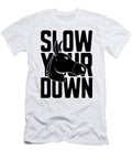 Slow Your Down Donkey Farm Animals Donkey Lover Tshirtconcepts Marvin Poppe T-Shirt