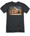 The Scrovegni Chapel Fresco By Giotto 14 Th Century the Flight Into Egypt Holy Familiy Padua Italy Giotto T-Shirt